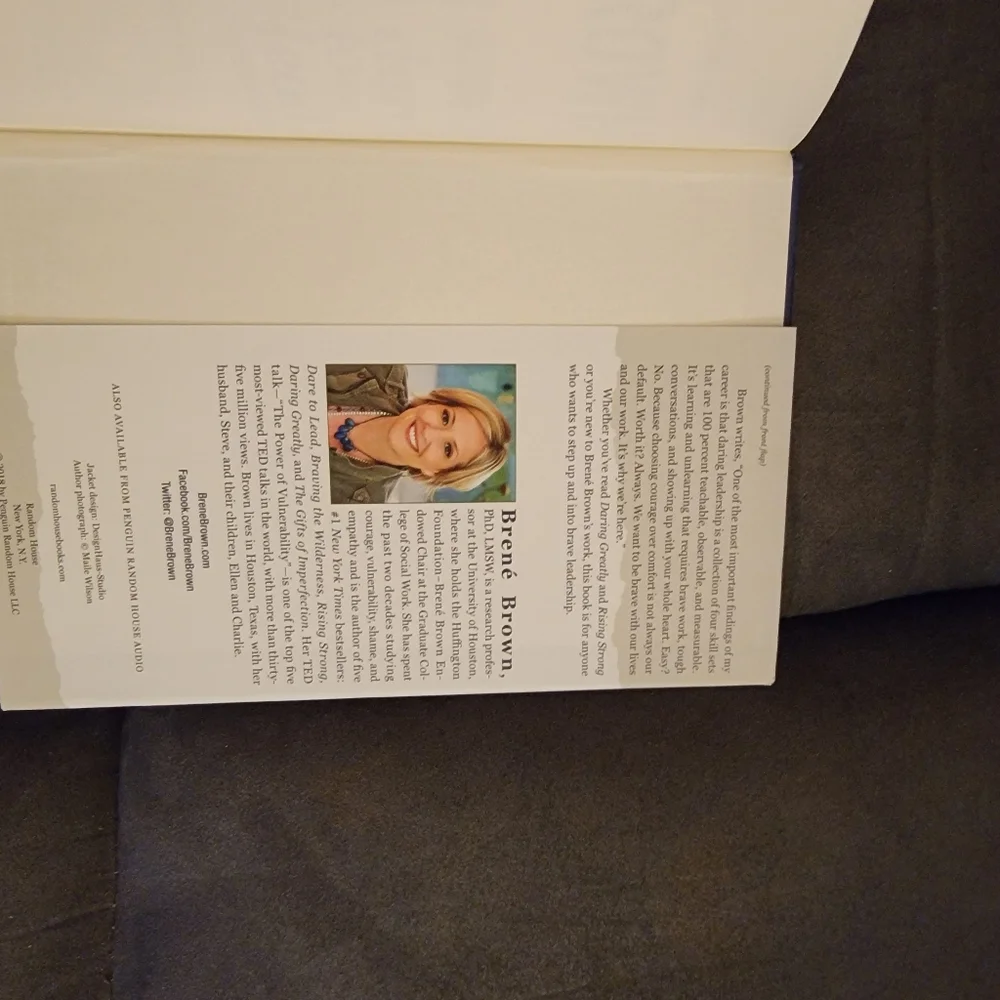 Dare to Lead by Brene Brown‎ Hardback